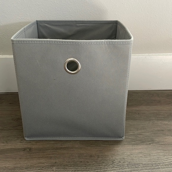 Room Essentials Storage & Organization Grey Storage Cube Poshmark